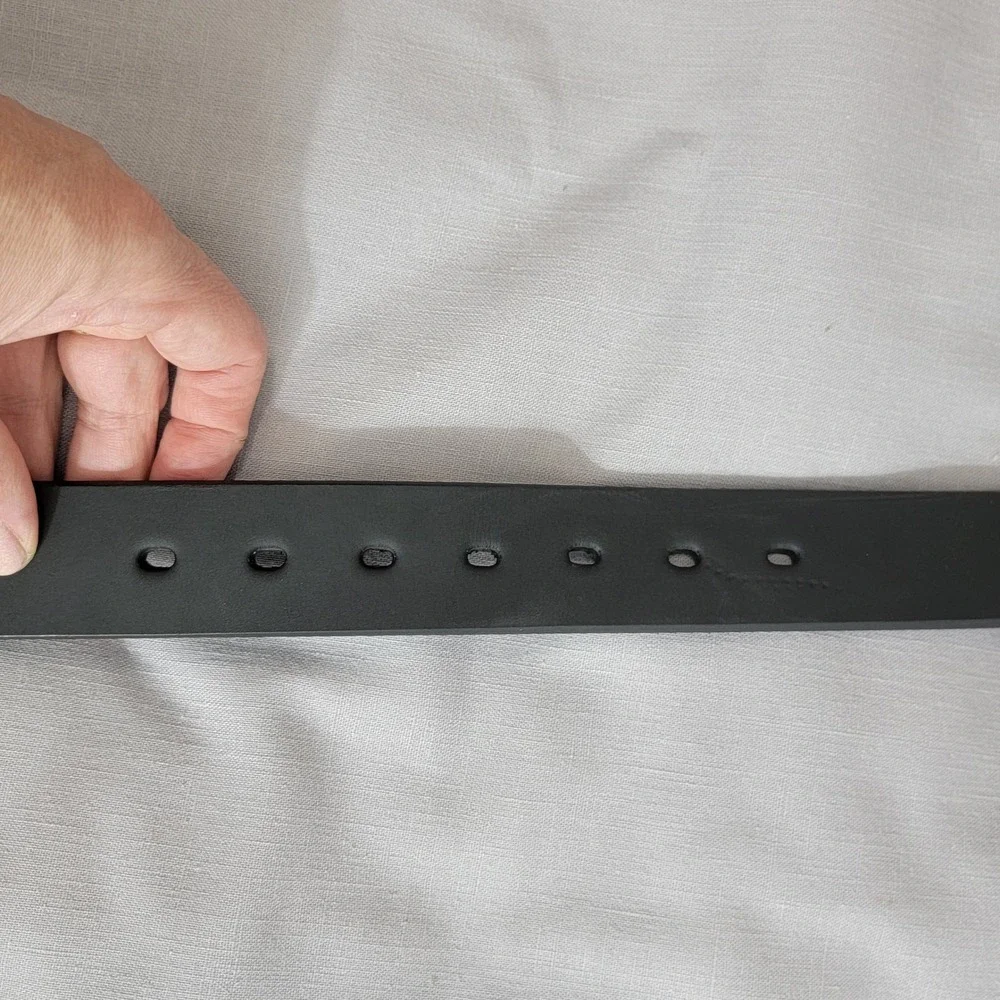 1791 Gunleather NWOT Gun Belt 01 Black Leather Tactical EDC Belt Size 48 Pant 44